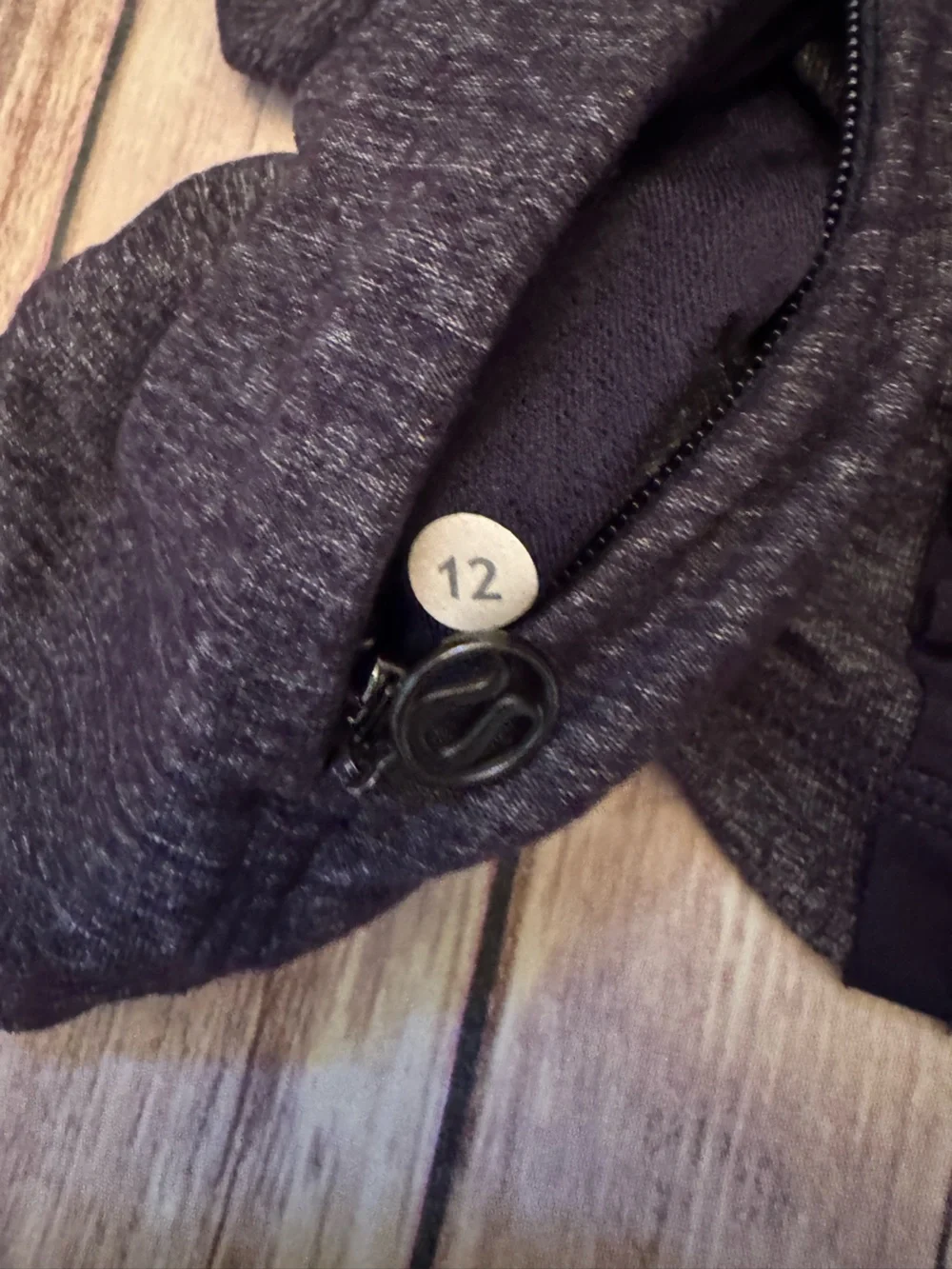 Lululemon Run Free Tank Heathered Black Swan